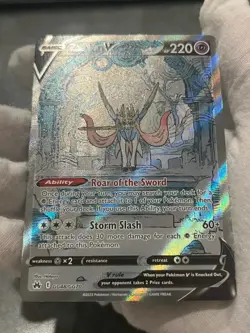 Pokemon Zacian V Crown Zenith Galarian Gallery Ultra Rare Holo GG48/GG70 NM - Image 4