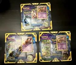 Pokemon TCG: GIRATINA 3 PACK BLISTER XY BOOSTER PACKS x3 - SEALED - XY184 - Image 1