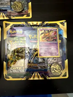 Pokemon TCG: GIRATINA 3 PACK BLISTER XY BOOSTER PACKS x3 - SEALED - XY184 - Image 3