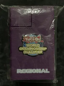 Yu-Gi-Oh! WCQ Regional Tower Deck Box - Purple 2020 New Sealed - Image 1