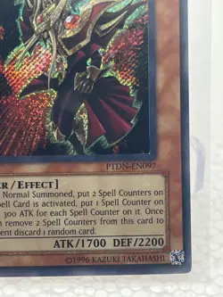 Dark Red Enchanter - PTDN-EN097 - Secret Rare - Unlimited Yugioh - Image 4