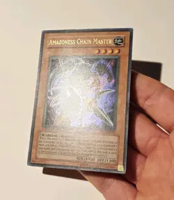 Yugioh Amazoness Chain Master SP1-EN002 Ultra Rare Limited Edition LP - Image 4