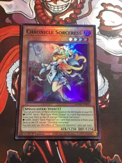 x1 Chronicle Sorceress - MZMU-EN032 - Super Rare - 1st Edition Yu-Gi-Oh! M/NM - Image 1