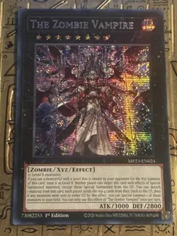 Yu-Gi-Oh! MP23 MP25 1st Edition Holo The Zombie Vampire Heretical Phobos Covos - Image 1