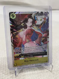 One Piece TCG Boa Hancock OP14-112 Super Rare Foil The Azure Sea’s Seven SR - Image 1