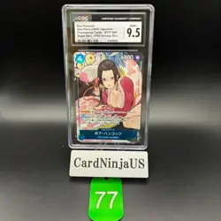 CGC 9.5 MINT+ Boa Hancock PROMO ST17-004 SR THE BEST Storage Box Set One Piece - Image 1