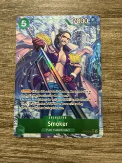 Smoker Alt Art (Alternate Art) OP10-030 - One Piece TCG: Royal Blood - English - Image 1