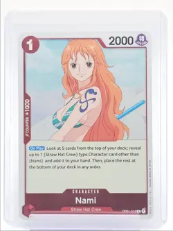 NAMI 2022 ONE PIECE ROMANCE DAWN RARE #OP01-016 Q5600 - Image 1