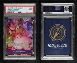2024 One Piece Two Legends OP08 SR Alt Art Charlotte Linlin #OP08-069 PSA 9 MINT - Image 3