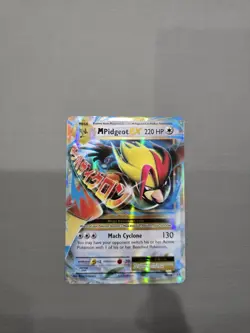 Pokemon Card Mega Pidgeot EX 65/108 Evolutions - Image 1