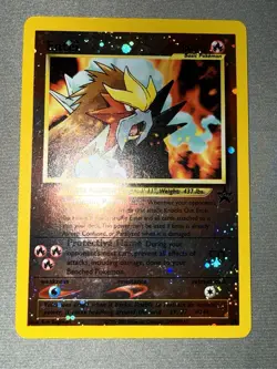 Pokemon Entei 34/53 Promo Reverse Holo 80HP Wotc Promo Basic Card - Image 3