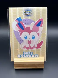 Let's Go Eevee Database Holo Peru Card: Baby Sylveon - Image 1