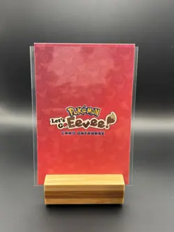 Let's Go Eevee Database Holo Peru Card: Vaporeon - Image 2