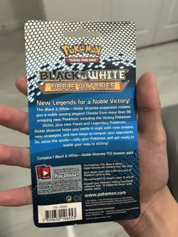 Pokemon Black & White Noble Victories Booster Pack 10 Cards English - Image 4