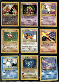 Vtg Pokemon Card Collection Lot Base Set 1st Edition Promo Binder Holos WOTC - Image 1