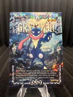 Greninja #69 - Cracked Ice Holo - Prisma Trick or Treat Cards - Pokemon - Image 1