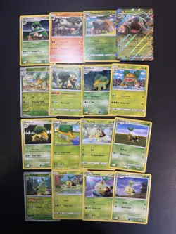 16x Turtwig Grotle Torterra Ex Pokemon Card Lot - Holo Rare Cards Vintage Promo - Image 1