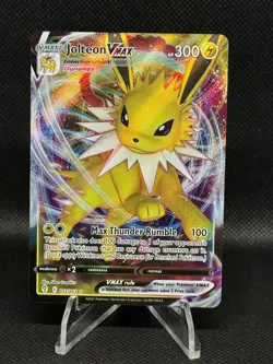Jolteon VMAX 051/203 Evolving Skies Full Art Ultra Rare Pokemon Card TCG NM-Mint - Image 1