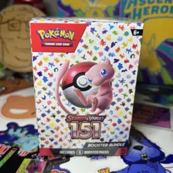 Pokemon Scarlet & Violet 151 Booster Bundle Box English Mew Trading Card Game - Image 1
