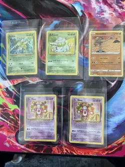 Lot Of 5 Misc Classic Collection Cards w/ Bulbasaur and Syther! Bid now! 🏁🏆🏁 - Image 1
