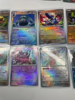 POKEMON Prismatic Evolutions 15 Card Lot: Poke Ball, Full Art, EX - Image 4