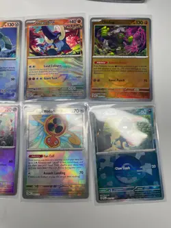 POKEMON Prismatic Evolutions 15 Card Lot: Poke Ball, Full Art, EX - Image 5