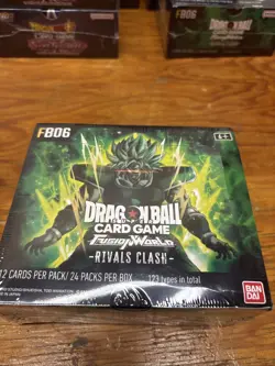 Dragon Ball Super Card Game Fusion World Rivals Clash Booster Box FB06 - Image 1