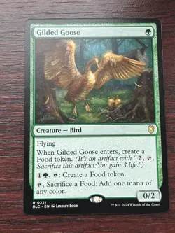 1x GILDED GOOSE - Commander - MTG - Magic the Gathering - Image 1