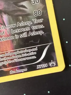 Pokemon TCG Darkrai XY114 Black Star Promo Full Art Card - Image 5