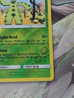 Pokemon TCG Cacturne Crimson Invasion 6/111 Reverse Holo Rare - Image 5