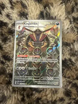 Kingambit 220/198 Illustration Rare Scarlet & Violet Pokemon TCG Near Mint (51) - Image 1