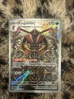 Kingambit 220/198 Illustration Rare Scarlet & Violet Pokemon TCG Near Mint (51) - Image 2