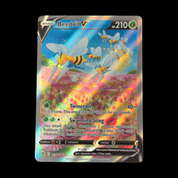 Beedrill V Pokemon Astral Radiance Alternate Art 161/189 - Image 1