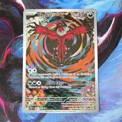 Pokemon Yveltal SV04: Paradox Rift 205/182 Illustration Rare Full Art Holo Basic - Image 1