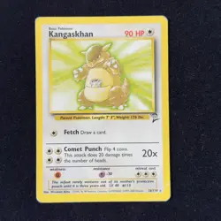 Kangaskhan 26/130 - Base Set 2 - Pokemon TCG English Vintage WOTC 2000 - Image 1