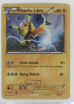 Pikachu Libre Pokemon X & Y Trainer Kit: & Suicune Deck #30 - Image 1