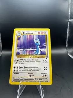 [Vintage] 2000 Pokemon Dragonair 22/130 - Base Set 2 -Non Holo Rare - Image 5