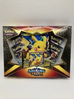 Pokemon Shining Fates Pikachu V Collection Box - Image 1