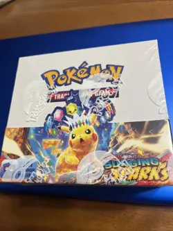 ( 2 BONUS PACKS)Pokemon TCG Scarlet & Violet Surging Sparks Booster Box 36 Packs - Image 1