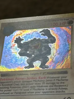 Pokemon - 1st Edition Machamp (Base Set Shadowless) 8/102 Holo (NM) - Image 3