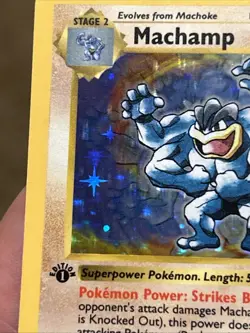 Pokemon - 1st Edition Machamp (Base Set Shadowless) 8/102 Holo (NM) - Image 4