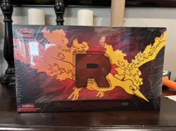 Pokemon TCG Team Rocket’s Moltres EX Ultra Premium Collection (UPC) - SEALED a - Image 1