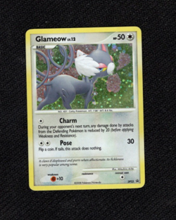 Pokemon Diamond and Pearl Promos #DP23 Glameow Holo - Image 1