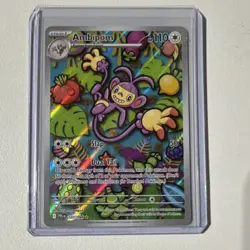 Pokemon Mega Evolution Phantasmal Flames Illustration Rare Ambipom 107/094 - Image 1