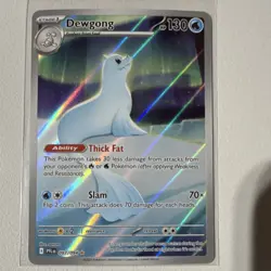 Pokemon Mega Evolution Phantasmal Flames Illustration Rare Dewgong 097/094 - Image 2