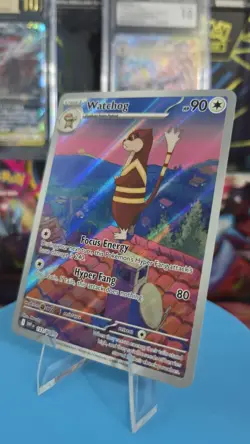 Pokemon TCG Watchdog 153/086 Illustration Rare SV White Flare - Image 1