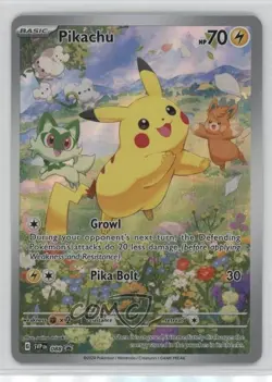 Pikachu (Paldea Adventure Chest) Holo Pokemon Scarlet & Violet Black Star Promo - Image 1