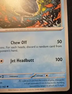 Sharpedo 043/162 Uncommon Scarlet & Violet: Temporal Forces Pokemon TCG - Image 5