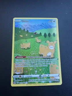 POKEMON TCG DITTO GG22/GG70 SWSH CROWN ZENITH GALARIAN GALLERY!! - Image 1