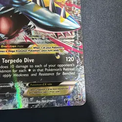 M Sharpedo EX XY200 Pokemon TCG Black Star Promo - Image 4